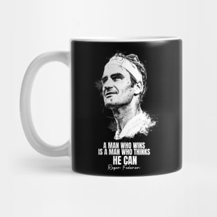 Roger Federer Quote Mug